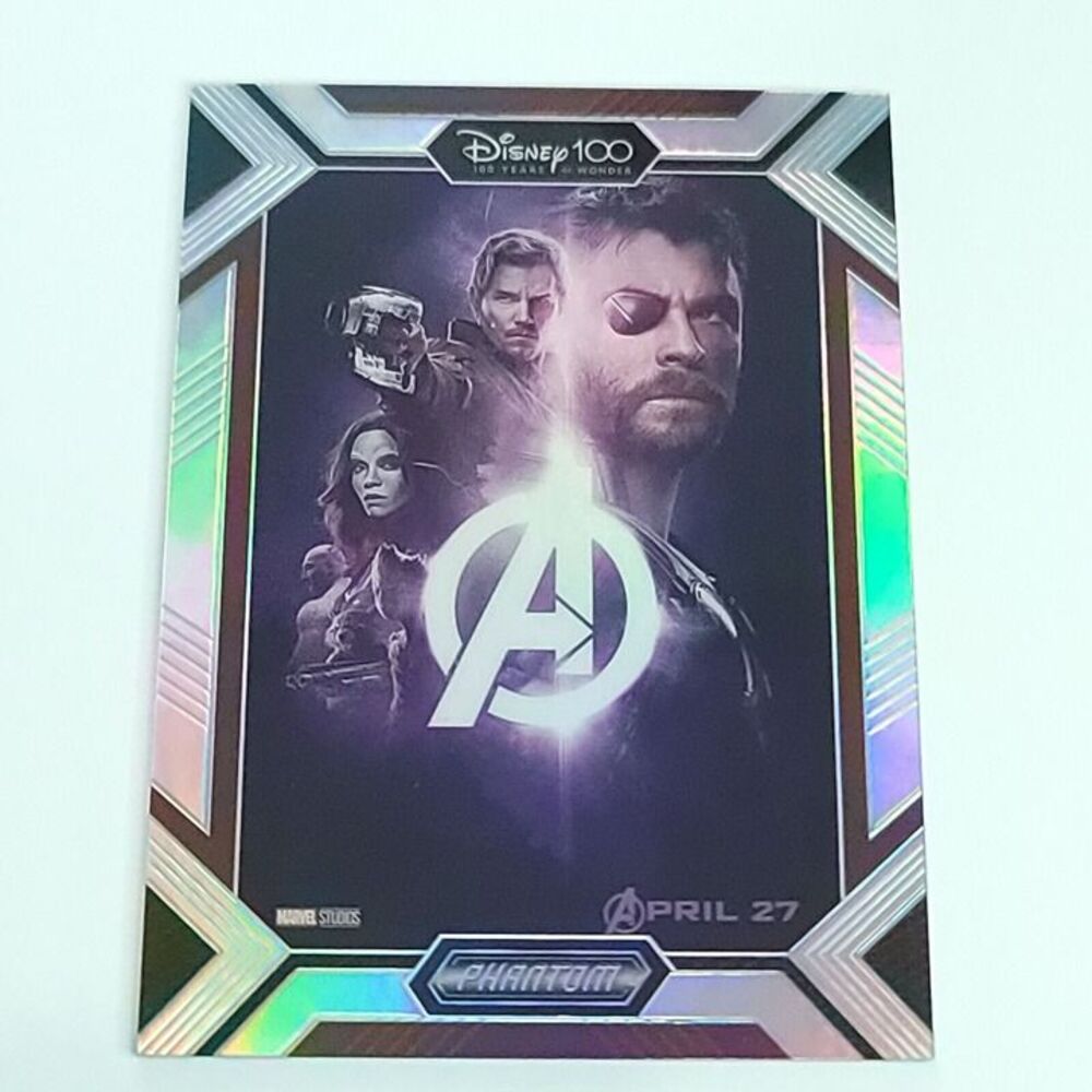 Avengers Infinity War Guardians Kakawow Disney 100 Phantom Marvel poster 042/188
